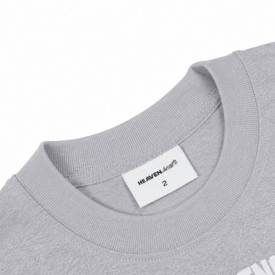 [SVIP] Áo Sweater Form Boxy Thêu Đắp HEAVEN SENT Chất Nỉ Bông - HS_HD001