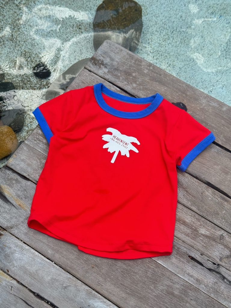 [BST HÈ 2026] Áo Thun Baby Tee Phối Viền Summer Collection HEAVEN SENT - HS_TS015