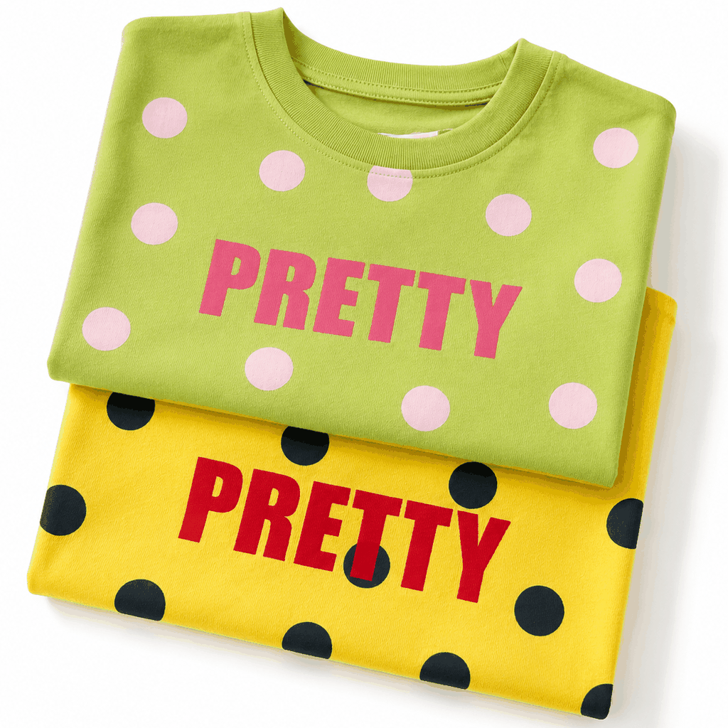 Áo Baby Tee Chấm Bi 