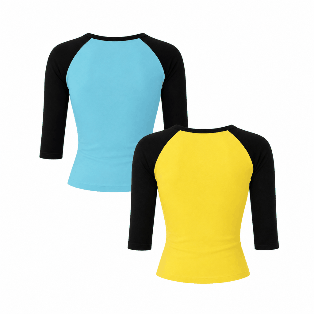 [NEW ARRIVAL] Áo Thun Raglan Tay Lửng HEAVEN SENT Form Ôm - HS_TS016