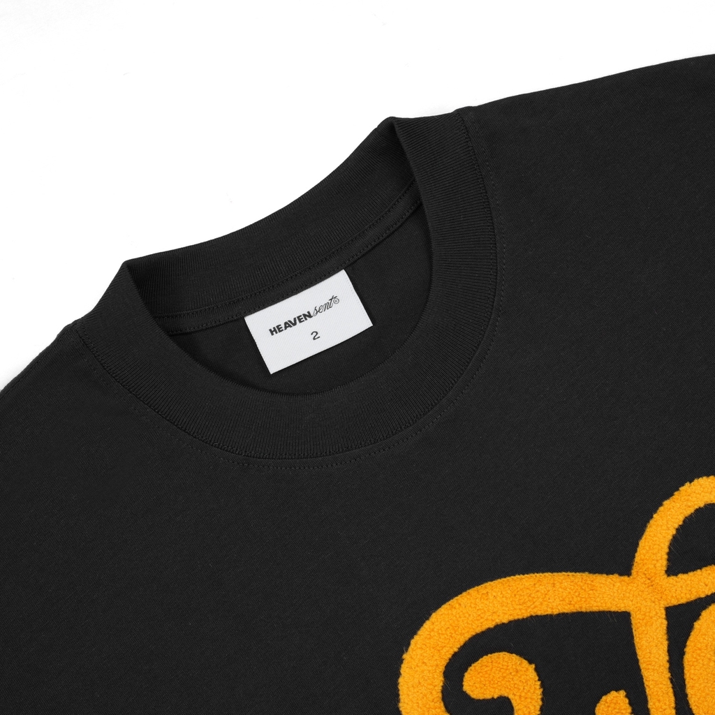 [NEW ARRIVAL] Áo Thun Boxy 280GSM Thêu Xù Heaven Sent Unisex  - HS_TS006