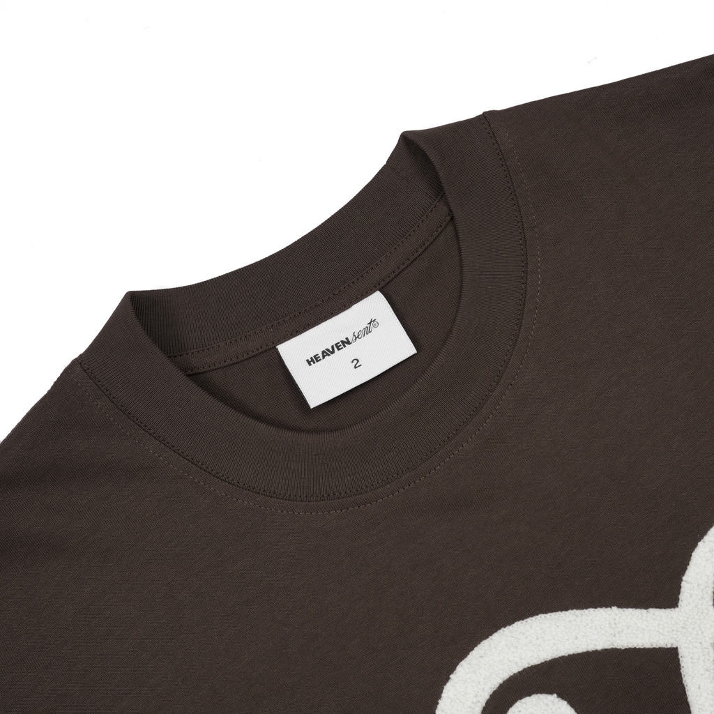 [NEW ARRIVAL] Áo Thun Boxy 280GSM Thêu Xù Heaven Sent Unisex  - HS_TS006