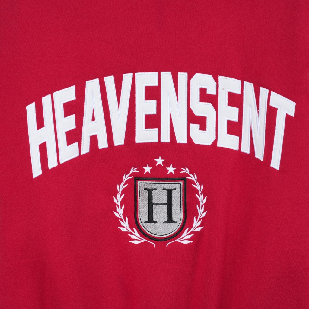 [SVIP] Áo Sweater Form Boxy Thêu Đắp HEAVEN SENT Chất Nỉ Bông - HS_HD001