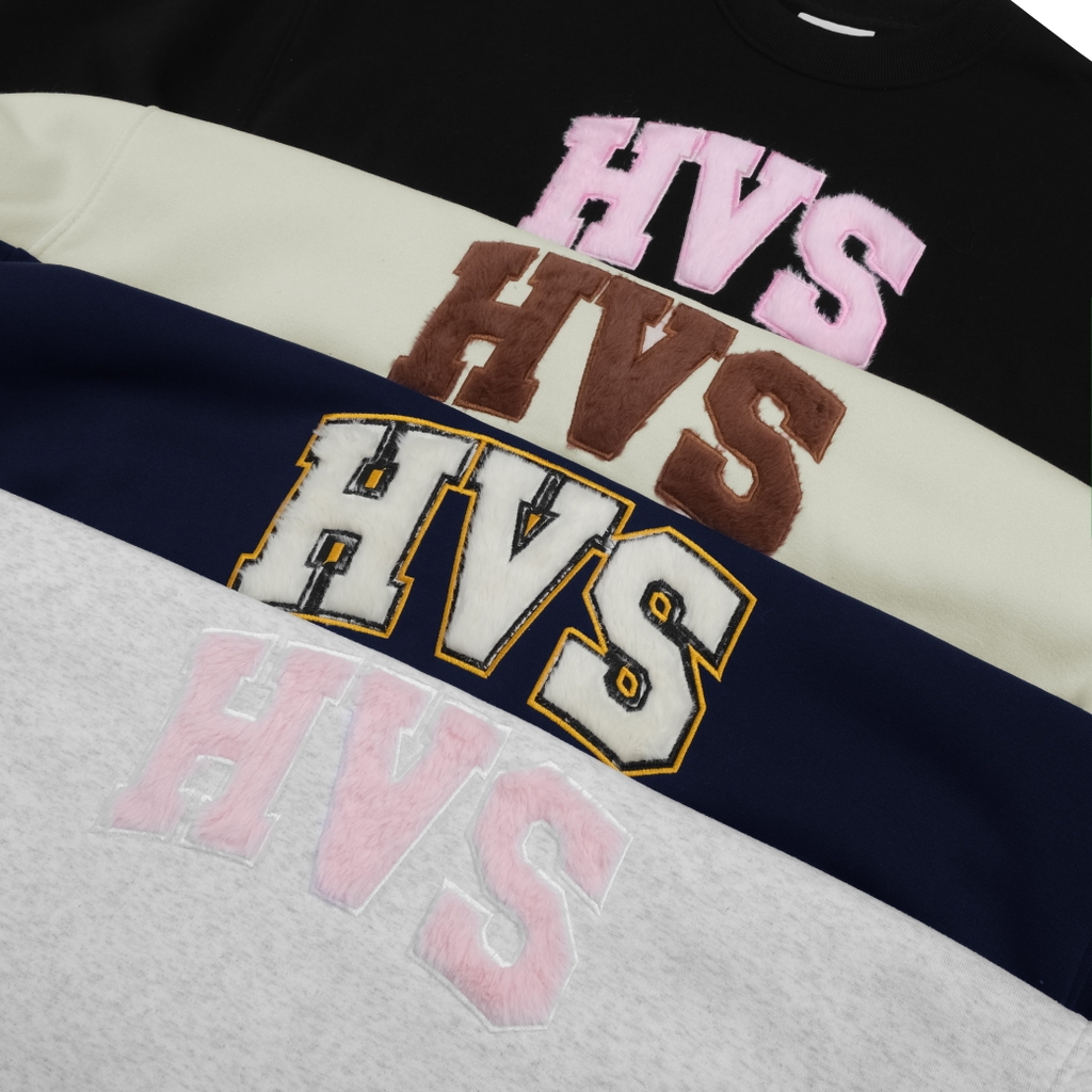 [NEW ARRIVAL]  Áo Sweater Nỉ Bông Form Boxy Cánh Dơi Thêu Đắp HEAVEN SENT - HS_HD004