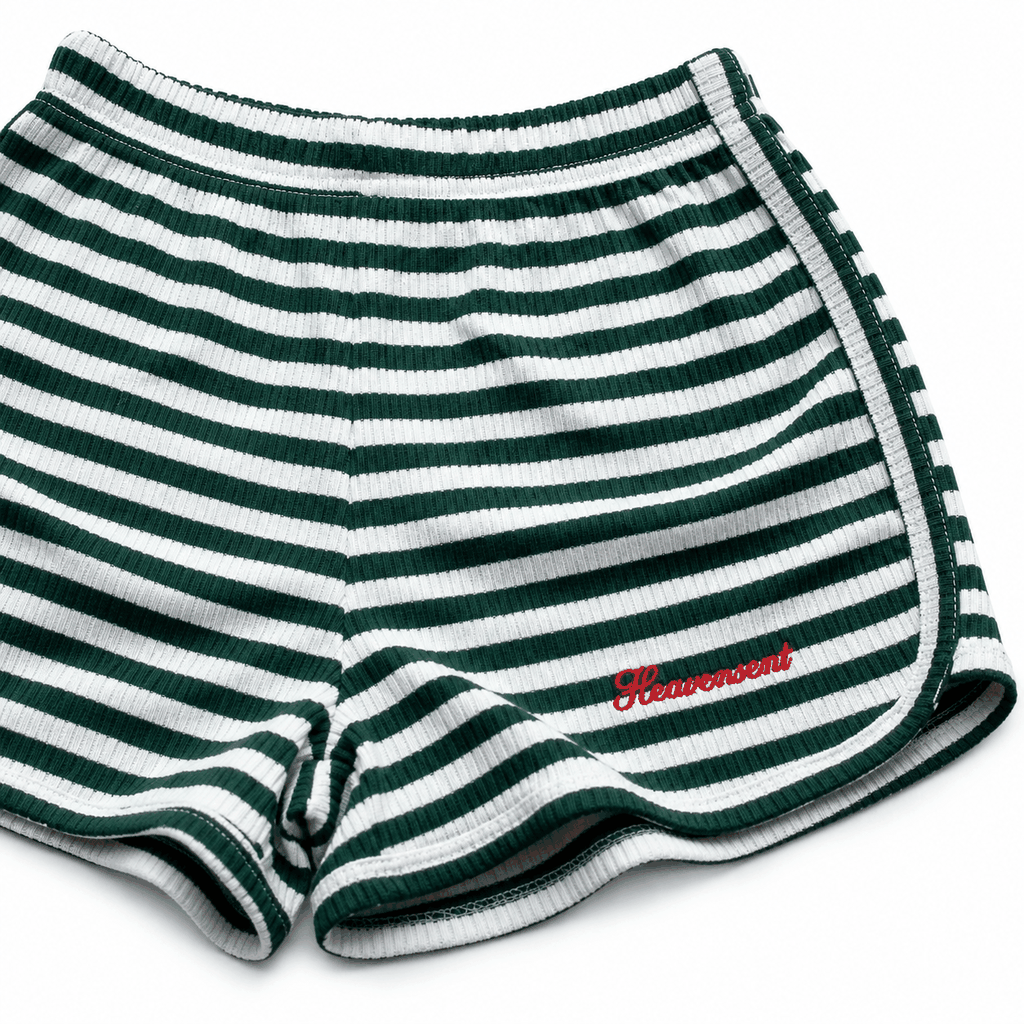 [BST HÈ 2026] Quần Short Nữ Sọc Thun Gân HeavenSent - HS_PS003