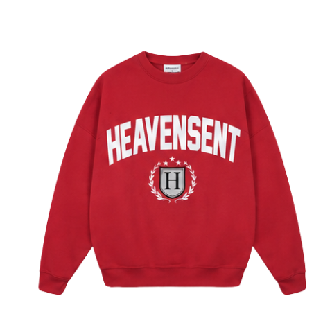 [SVIP] Áo Sweater Form Boxy Thêu Đắp HEAVEN SENT Chất Nỉ Bông - HS_HD001