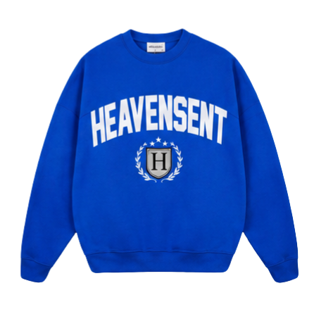 [SVIP] Áo Sweater Form Boxy Thêu Đắp HEAVEN SENT Chất Nỉ Bông - HS_HD001