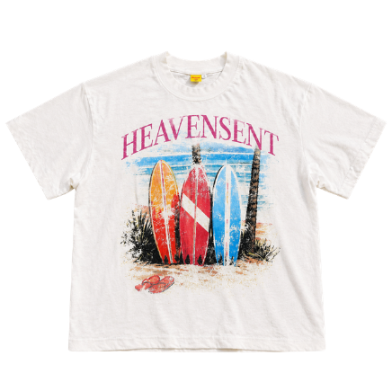 [BST HÈ 2026] Áo Thun Boxy Summer HEAVEN SENT Chất Vải Slub Premium Cotton - HS_TS011