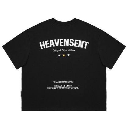 [NEW ARRIVAL] Áo Thun Boxy 280GSM Straight From Heaven Unisex - HS_TS005