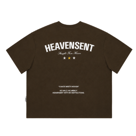 [NEW ARRIVAL] Áo Thun Boxy 280GSM Straight From Heaven Unisex - HS_TS005