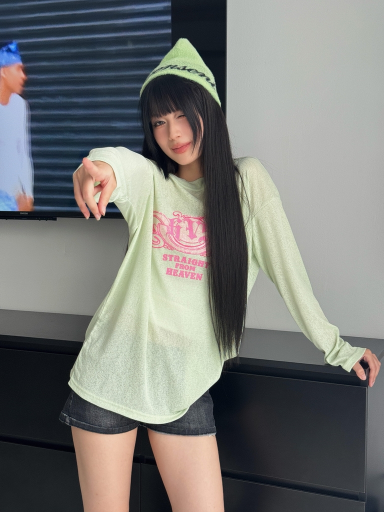 [BST HÈ 2026] Áo Thun Giấy Xược Longsleeve Heaven Sent 