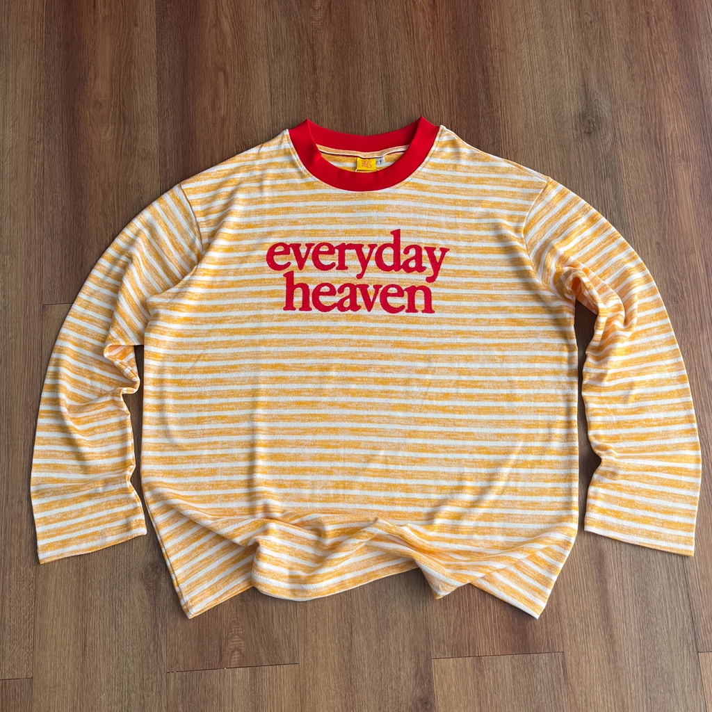 [BST Hè 2026] Áo Thun Cotton Sọc Longsleeve Heaven Sent 