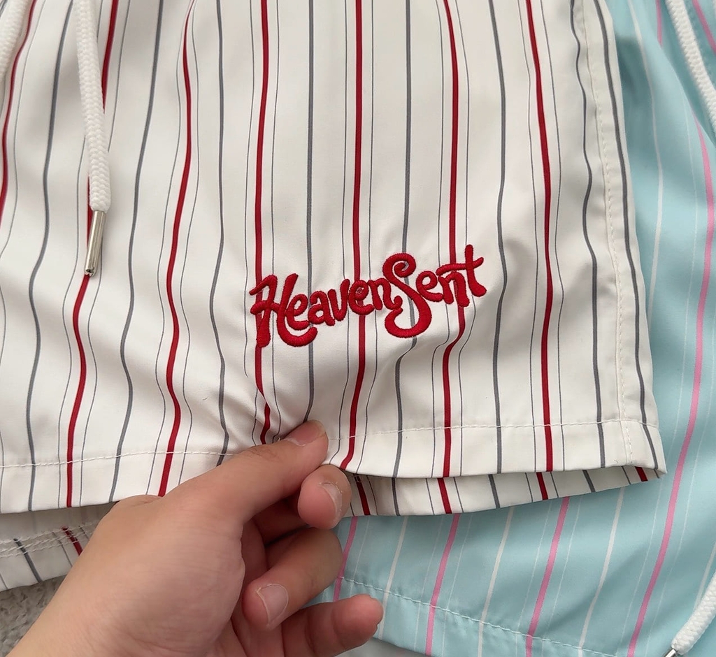 [SVIP] Quần Short Kẻ Sọc Heaven Sent Weekend Stripe Shorts Form Relaxed Cạp Chun Thoải Mái - HS_PS010