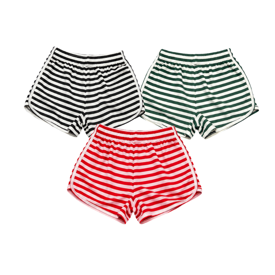 [BST HÈ 2026] Quần Short Nữ Sọc Thun Gân HeavenSent - HS_PS003