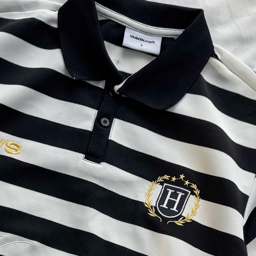 [NEW ARRIVAL] Áo Polo Boxy Thêu Logo Heaven Sent Unisex - HS_TS007