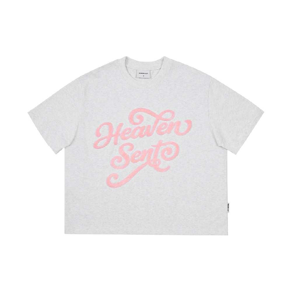 [NEW ARRIVAL] Áo Thun Boxy 280GSM Thêu Xù Heaven Sent Unisex  - HS_TS006