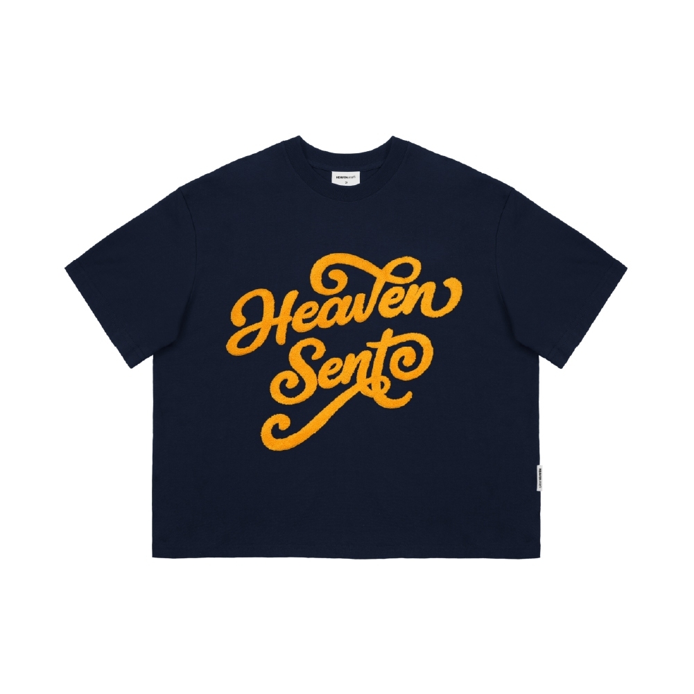 [NEW ARRIVAL] Áo Thun Boxy 280GSM Thêu Xù Heaven Sent Unisex  - HS_TS006