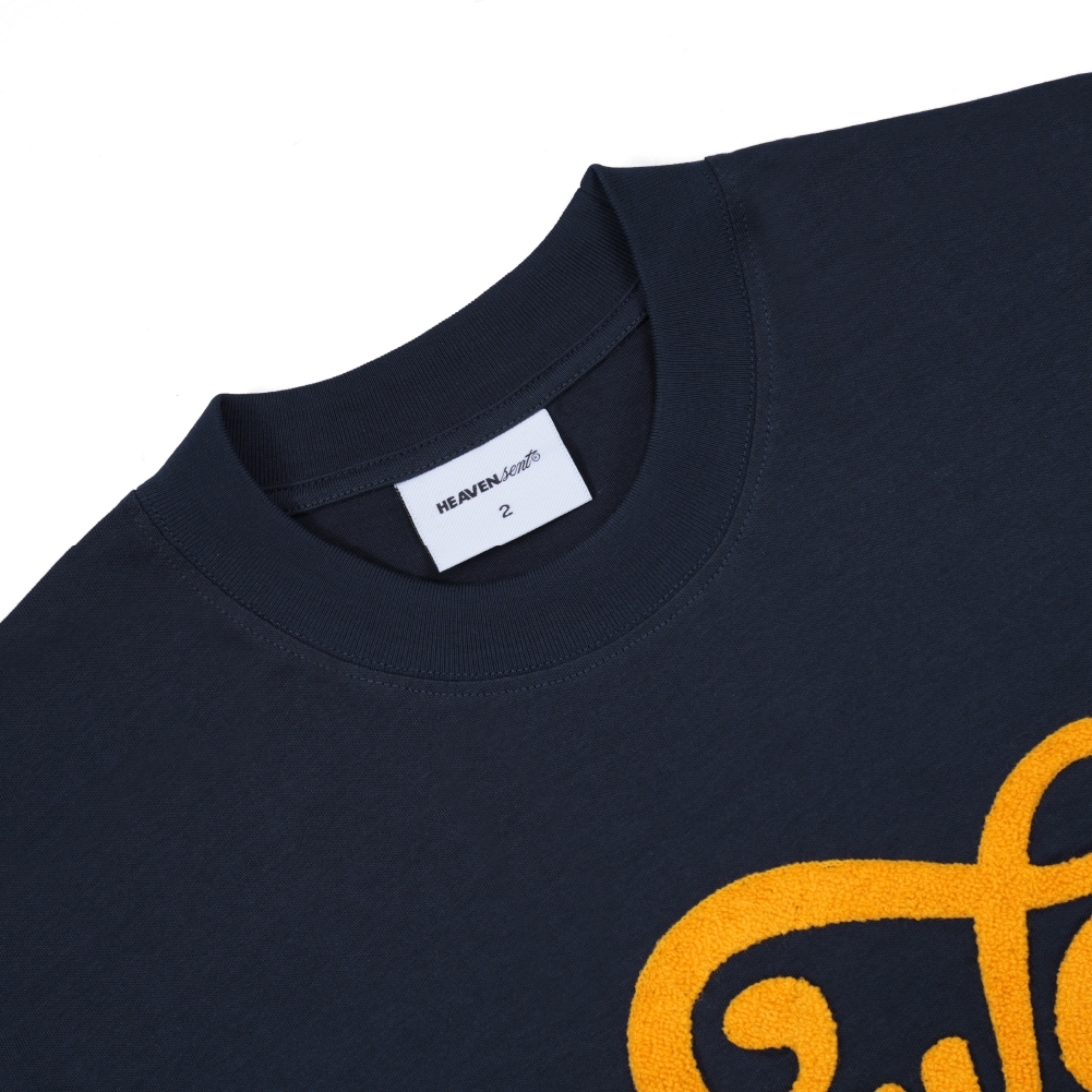 [NEW ARRIVAL] Áo Thun Boxy 280GSM Thêu Xù Heaven Sent Unisex  - HS_TS006