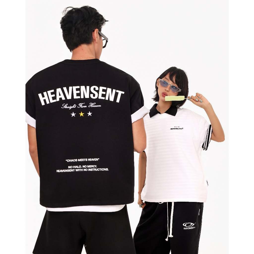 [NEW ARRIVAL] Áo Thun Boxy 280GSM Straight From Heaven Unisex - HS_TS005