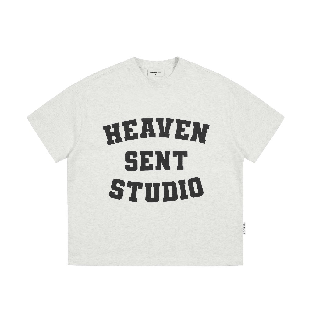 [NEW ARRIVAL] Áo Thun Boxy 280GSM Thêu Logo Heaven Sent Unisex - HS_TS004