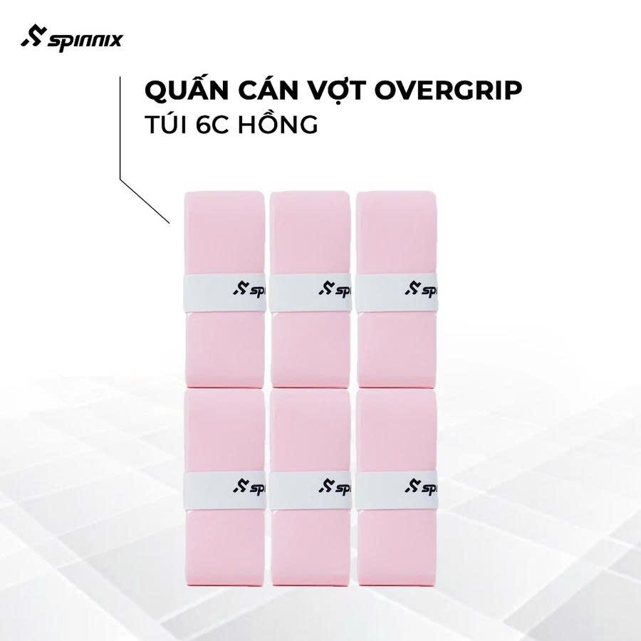 Cuốn cán Spinnix Overgrip Pack 6