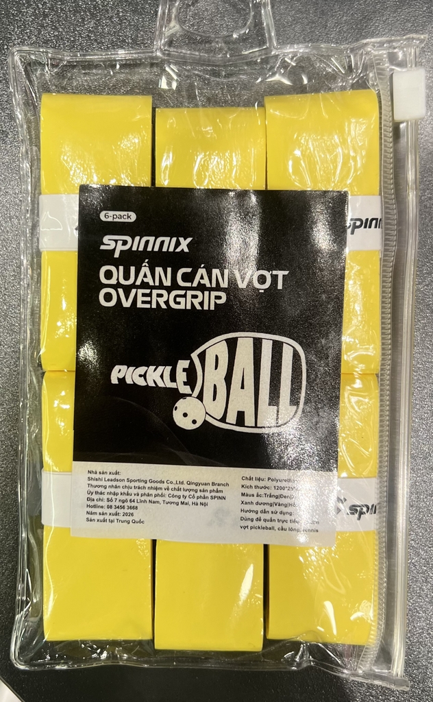 Pack 6 cuốn cán vợt Spinnix