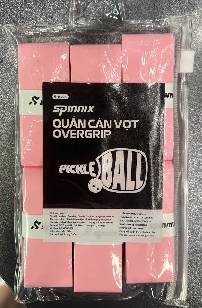 Pack 6 cuốn cán vợt Spinnix