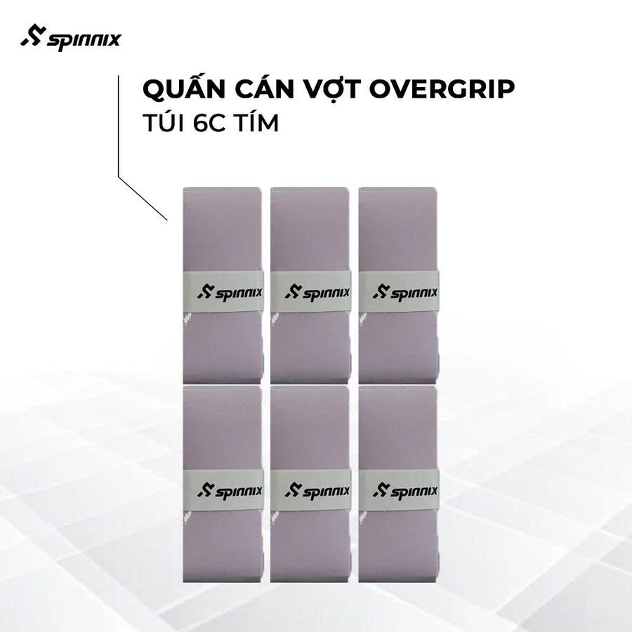 Cuốn cán Spinnix Overgrip Pack 6