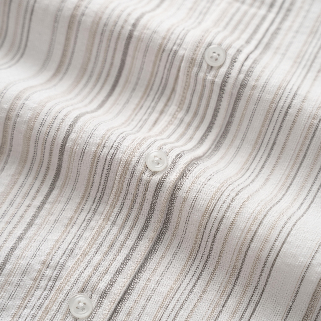 Áo Sơ Mi Nam Sọc Tay Dài WAVY Chất Vải Thuần Cotton, Thấm Hút Cao, Mềm Mại, Chống Nhăn - LUCIINON
