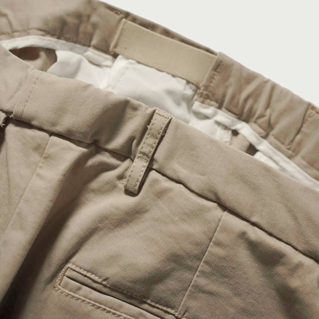 Quần Kaki Nam Chất Chất Liệu Vải Kaki, Lưng Cúc Co Giãn Dáng SlimFit, Cotton Menswear - LUCIINON
