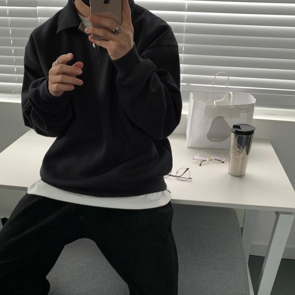 Áo Sweater Chất Liệu Vải Nỉ Bông Dày Dặn, Cao Cấp, Chuẩn Form - LUCIINON