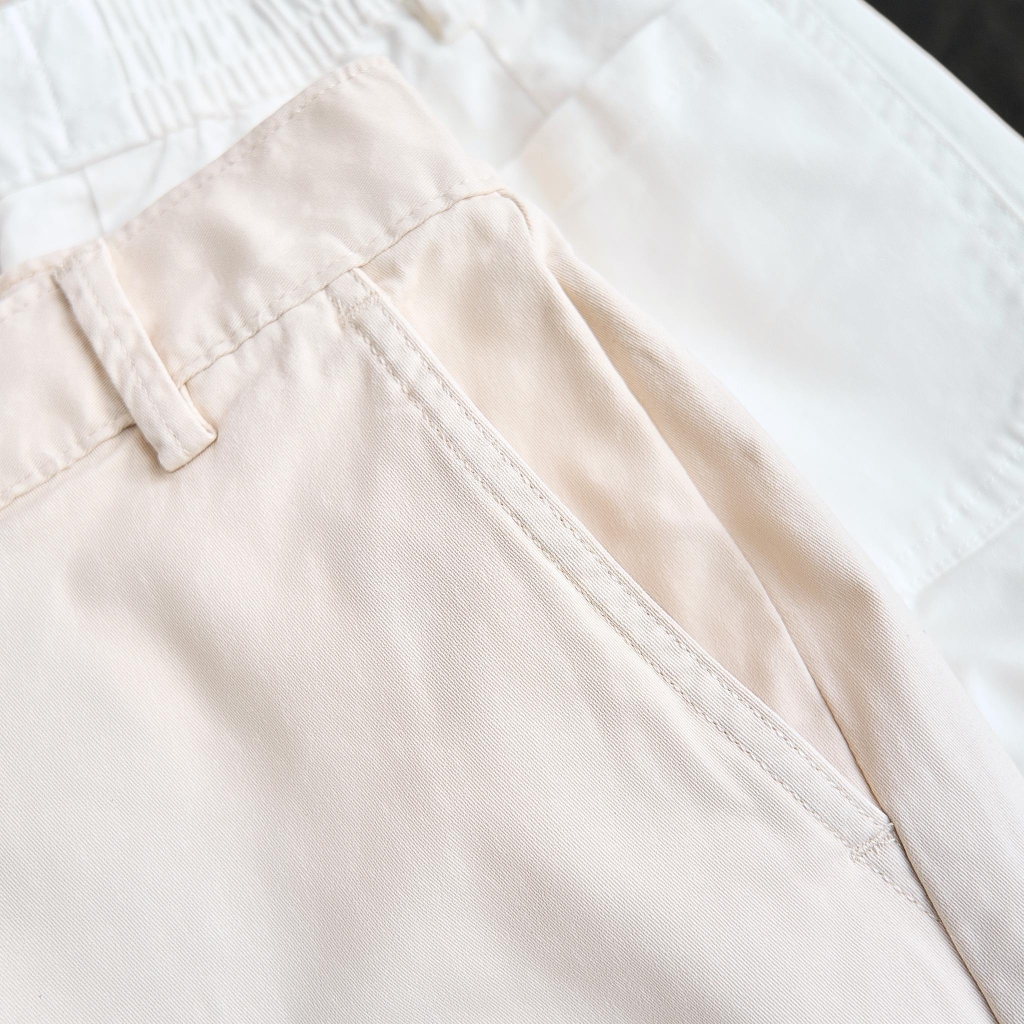 Quần Short Nam Cạp Chun Chất Vải Kaki Mềm Cao Cấp, Chống Nhăn, Chuẩn Form - LUCIINON
