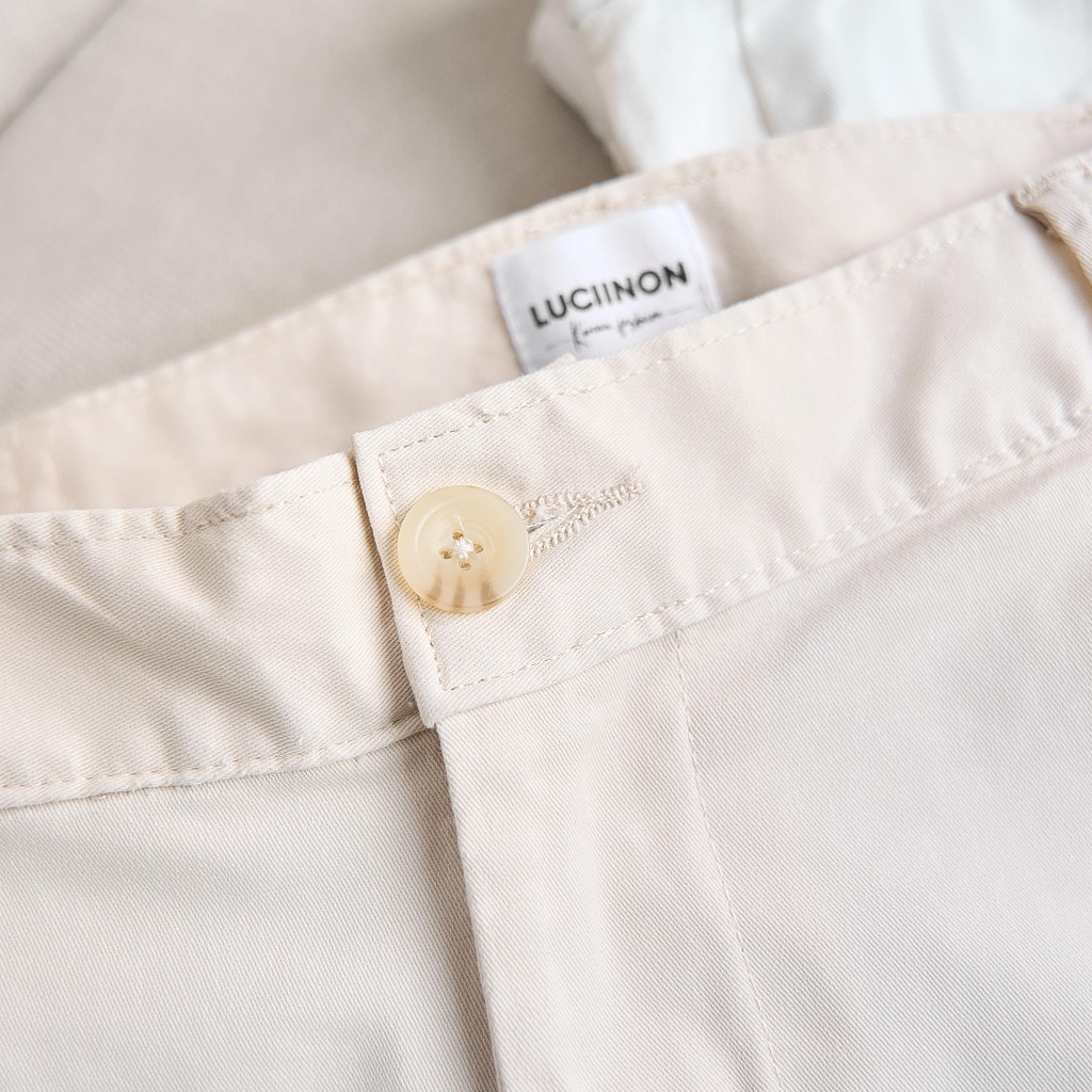 Quần Short Nam Cạp Chun Chất Vải Kaki Mềm Cao Cấp, Chống Nhăn, Chuẩn Form - LUCIINON