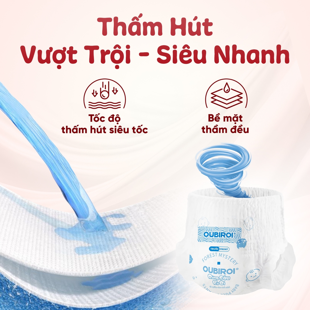 Tã quần trẻ em Oubiroi 46 miếng (2XL)/6