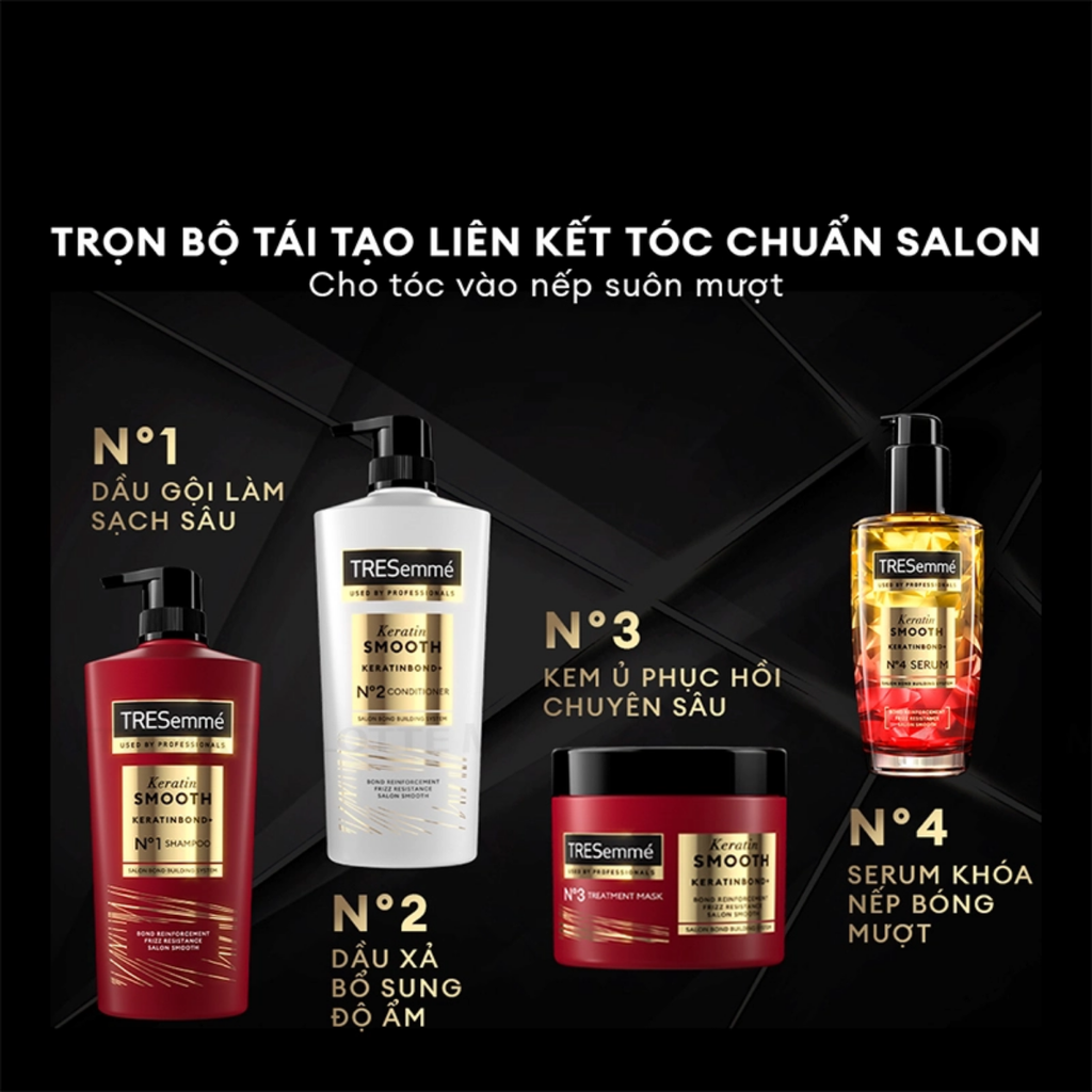 TRESEMME Dầu Xả Vào Nếp Mượt Mà 480g