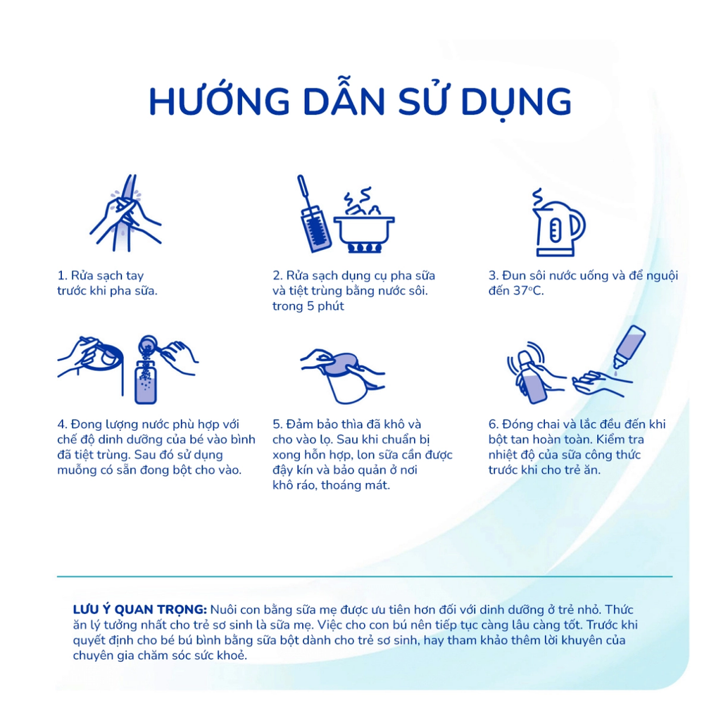 Sữa Nan Nga 400g trẻ từ 6-12 tháng