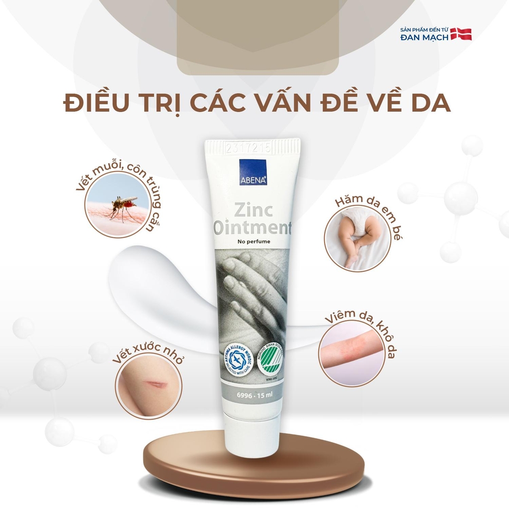 Kem đa năng ABENA ZINE Ointment No perfume tuýp 15ML