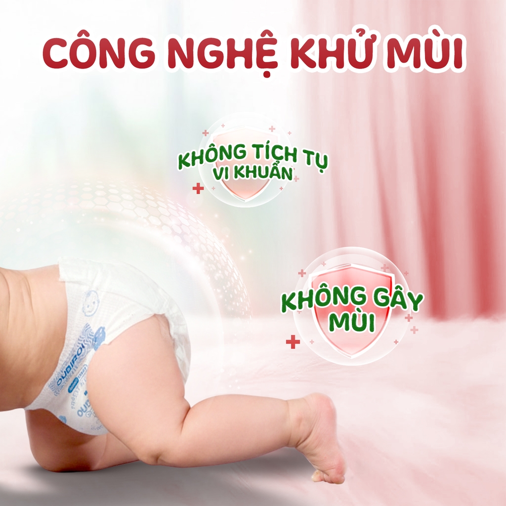 Tã quần trẻ em Oubiroi 52 miếng (M)/6