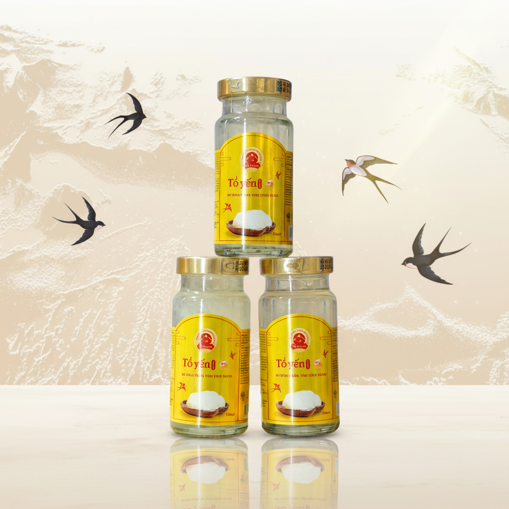 Yến Nuvi chưng đường phèn, hũ 150ML