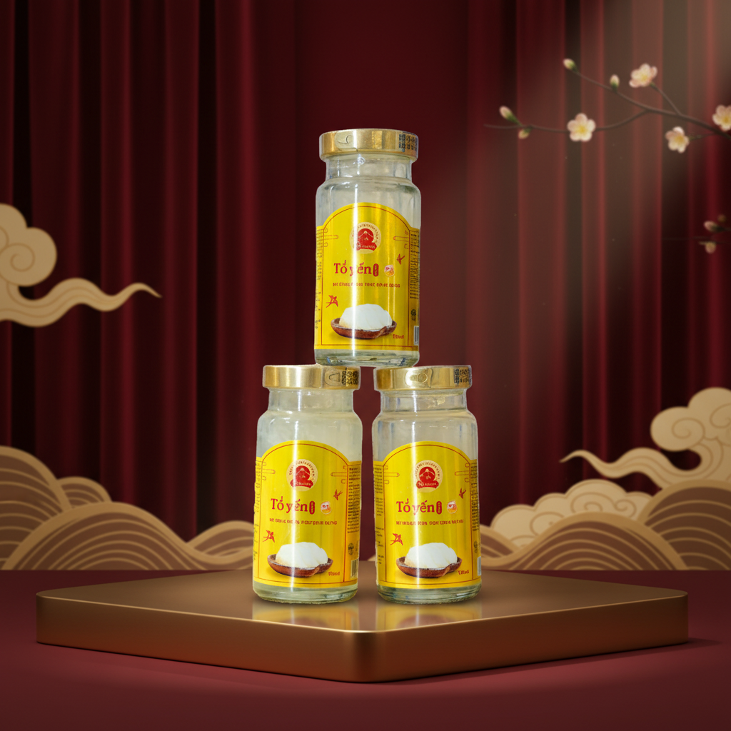 Yến Nuvi chưng đường phèn, hũ 150ML