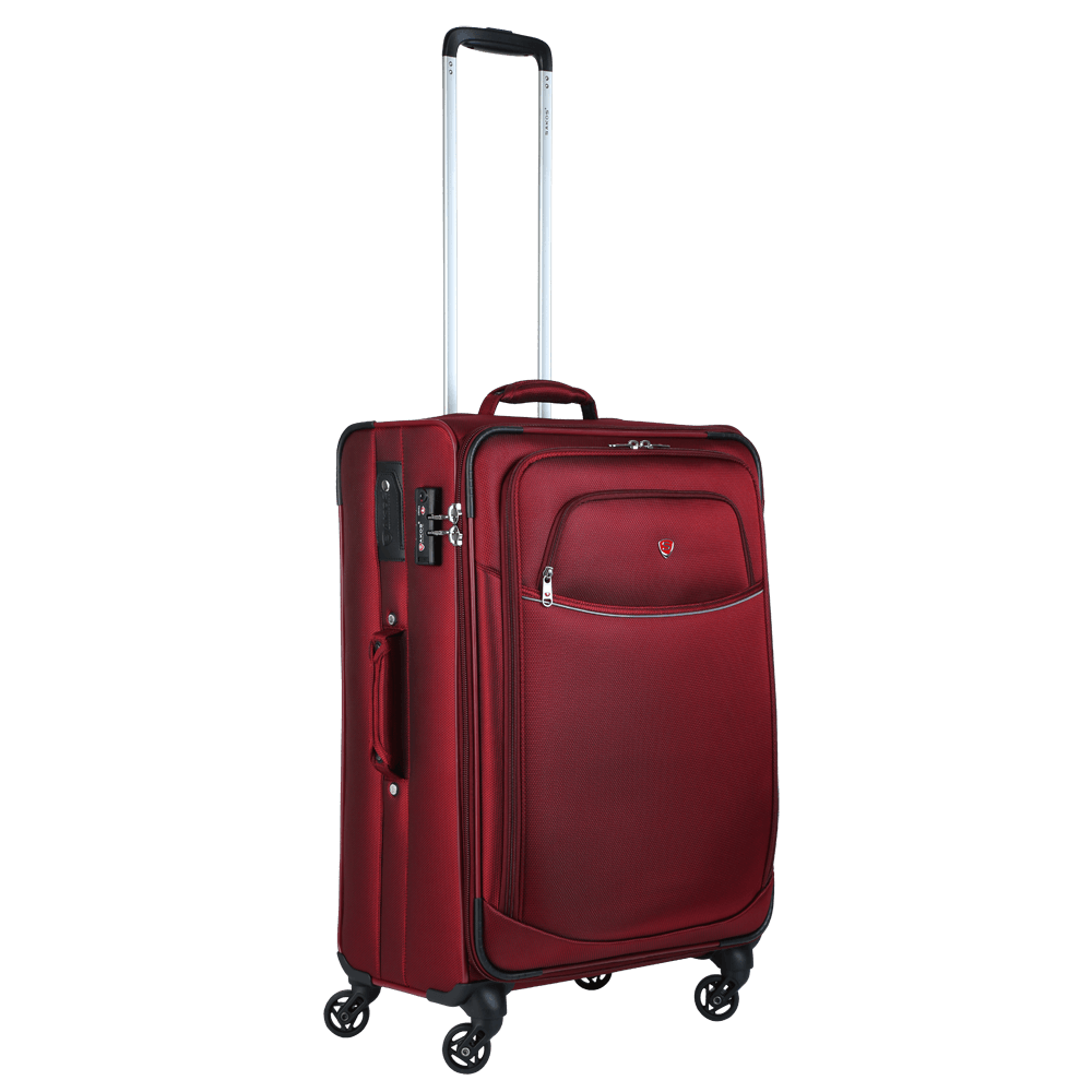 Vali Vải Ký Gửi 24 Inch Size M SAKOS Spazio - Khóa số an ninh quốc tế TSA