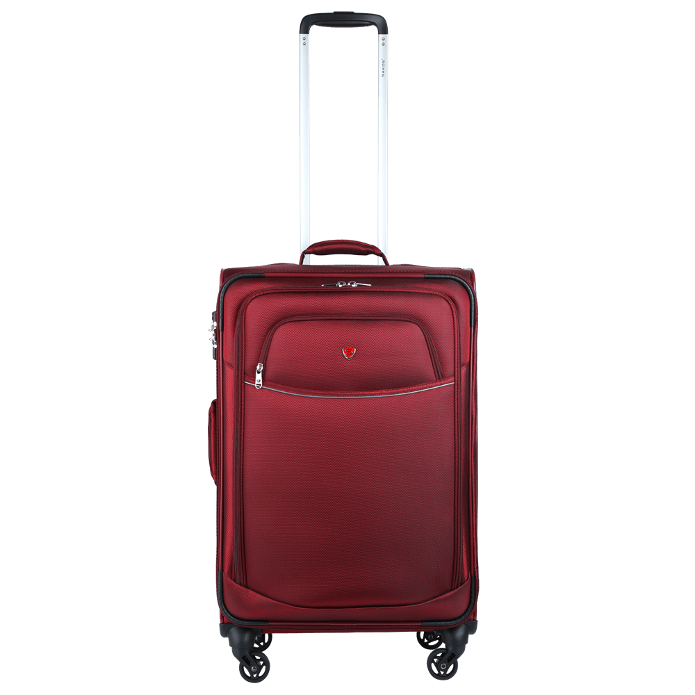 Vali Vải Ký Gửi 24 Inch Size M SAKOS Spazio - Khóa số an ninh quốc tế TSA