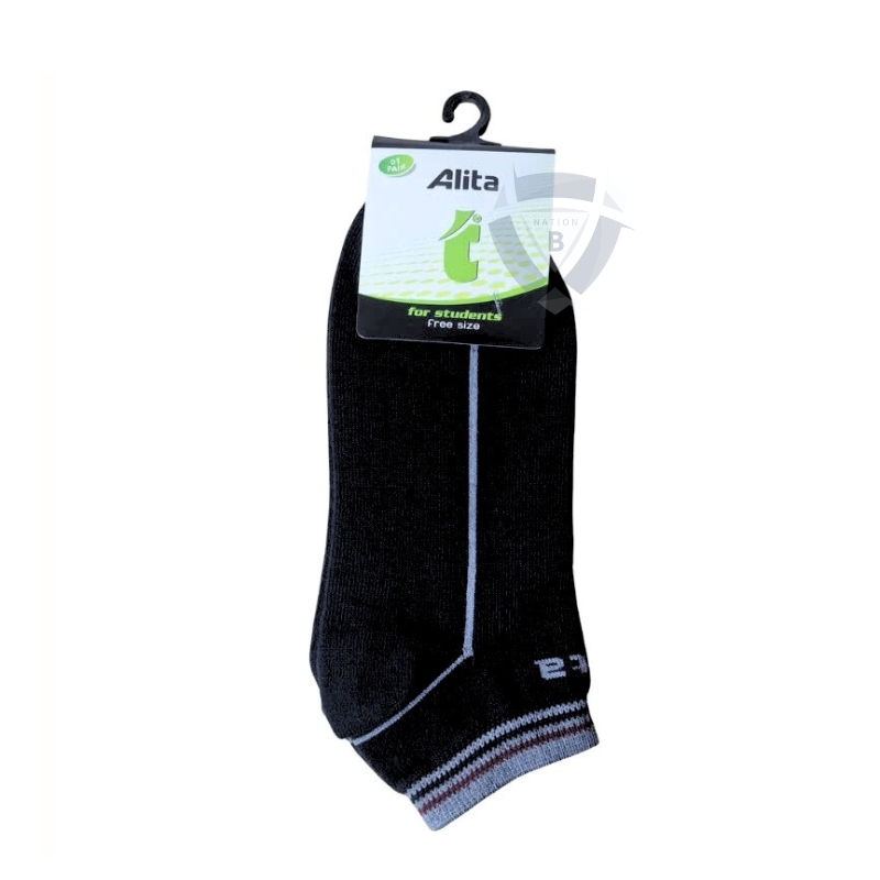 Vớ (tất) ATINTA học sinh / văn phòng cổ ngắn AL001 freesize nam nữ - Vớ cotton Nam Thành khử mùi hiệu quả