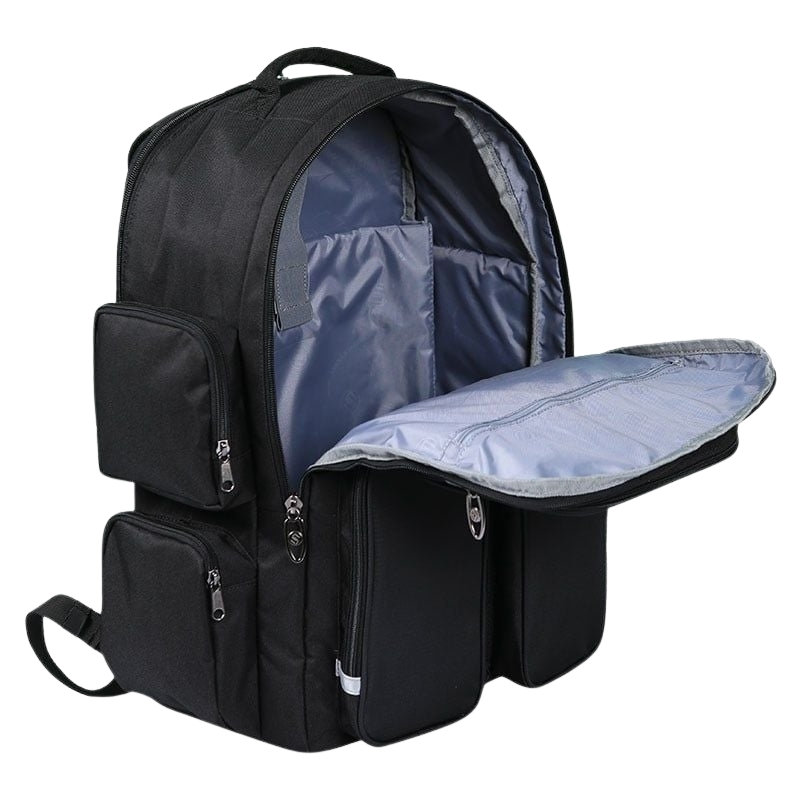 Balo du lịch size đại laptop 17.3 inch SIMPLECARRY R-City 2 - Dung tích lớn, rất nhiều ngăn, trượt nước