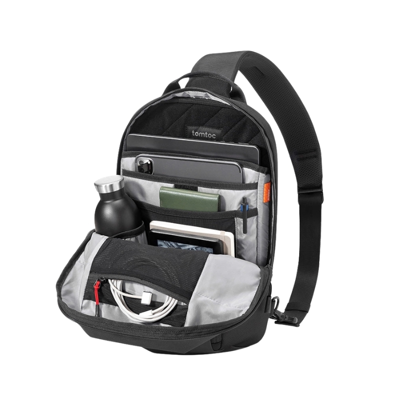 Túi đeo chéo TOMTOC UrbanEX T30 Sling Bag 10L laptop 14 inch tablet 11' - Kháng nước, nhiều ngăn, túi EDC