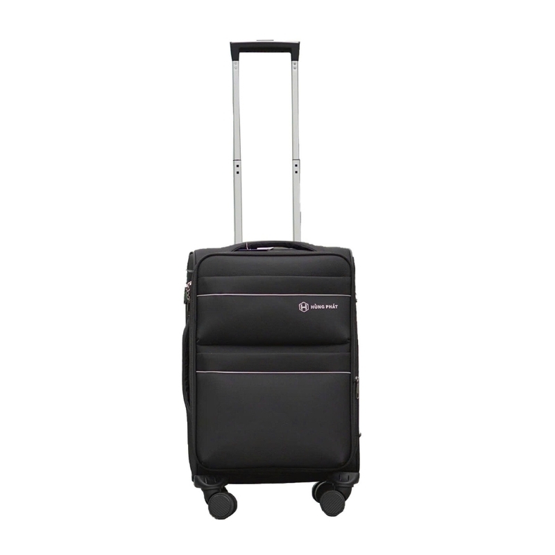 [CHÍNH HÃNG] Vali kéo vải HÙNG PHÁT 891 size ký gửi 24 inch - Nới rộng 25%, khóa 3 số, nhiều ngăn, trượt nước