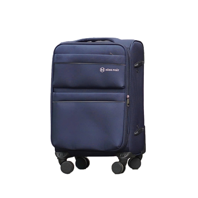 [CHÍNH HÃNG] Vali kéo vải HÙNG PHÁT 891 size ký gửi 24 inch - Nới rộng 25%, khóa 3 số, nhiều ngăn, trượt nước