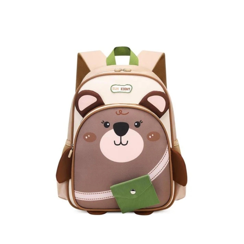 Balo mẫu giáo / lớp 1 SUN EIGHT Mailz 22250 đáng yêu cho bé trai bé gái - Rộng rãi, gọn nhẹ, đai ngực, trượt nuớc