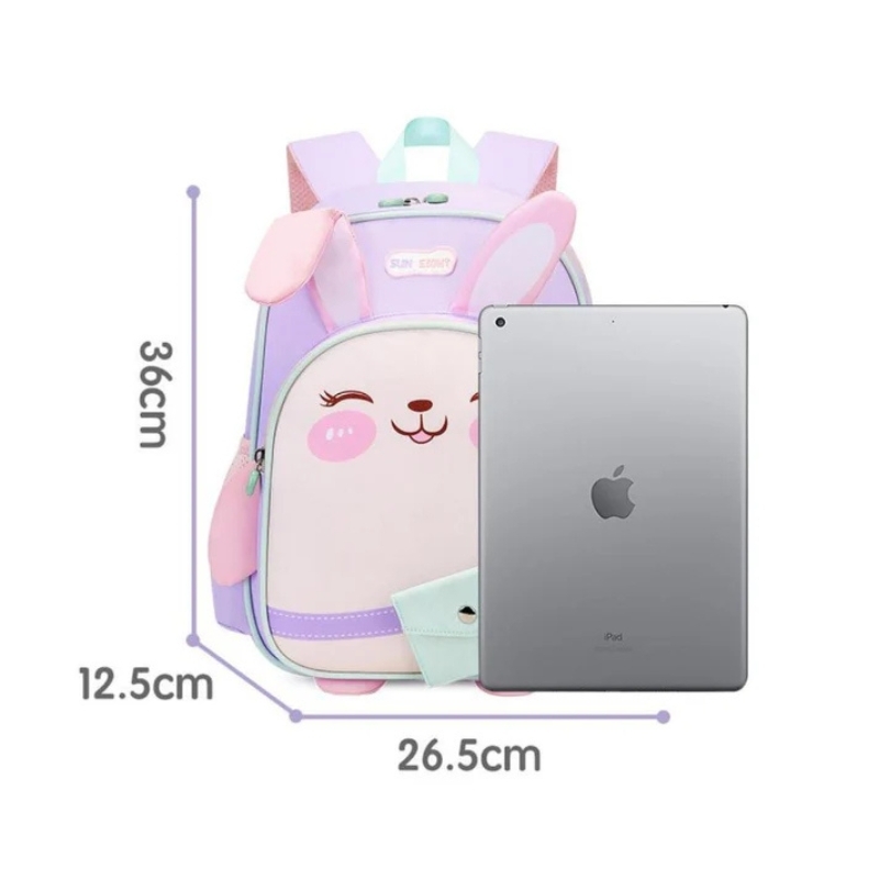 Balo mẫu giáo / lớp 1 SUN EIGHT Mailz 22250 đáng yêu cho bé trai bé gái - Rộng rãi, gọn nhẹ, đai ngực, trượt nuớc