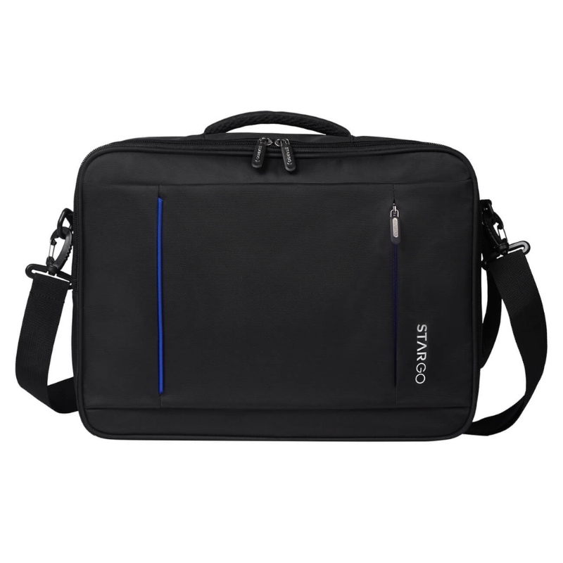 Cặp đa năng STARGO Genix laptop 15.6 inch - 2 cách đeo, nhiều ngăn, đeo chéo, xách tay, siêu nhẹ, giấu quai